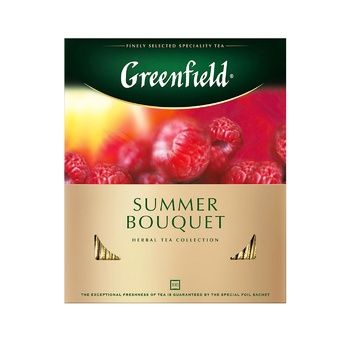 Чай Greenfield Summer Bouquet (Самма Букет), травяной, 100 пакетиков