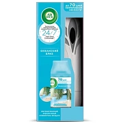 Автоматический освежитель воздуха Air Wick Freshmatic океанский бриз, 250мл
