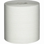 Бумажные полотенца Vclean в рулоне, 1 слой, 300м, серые