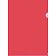 Папка-уголок Attache красная прозрачная, 100мкм, 10 шт/уп, E-100/209T