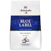 Кофе в зернах Ambassador Blue Label 1кг, пачка
