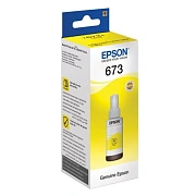 Картридж струйный Epson C13 T67344A, желтый