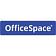 Канцелярские ножницы Officespace 21.5см, черно-синие, эргономичные ручки, ПВХ чехол