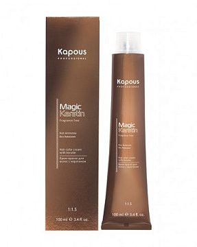 Краска для волос Kapous Non Ammonia NA 8.11, светлый интенсивно-пепельный блонд, 100мл