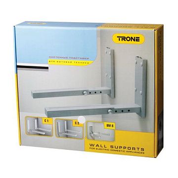 Кронштейн Trone С-2 30-50см, до 40 кг, настенный, для микроволновки