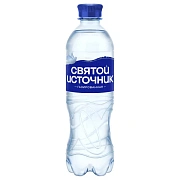 Вода питьевая Святой Источник газ, 500мл, ПЭТ