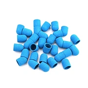 Колпачок абразивный d=13мм 180 грит, 19мм, синий