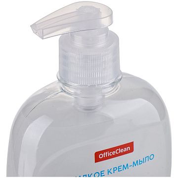 Жидкое мыло с дозатором Officeclean 300мл, жемчуное, антибактериальное