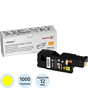Картридж лазерный Xerox 106R01633, желтый