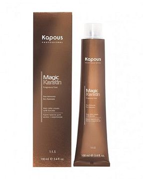 Краска для волос Kapous Non Ammonia NA 8.41, светлый матовый медный блонд, 100мл