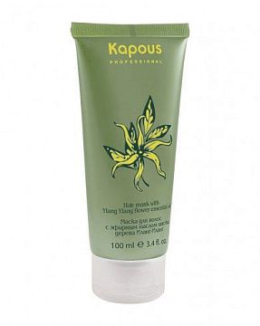 Маска для волос Kapous Ylang-Ylang с эфирным маслом цветка дерева Иланг-Иланг, 100мл