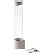 Держатель для стаканов Aqua Work на 100 стаканов, на магнитах, белый