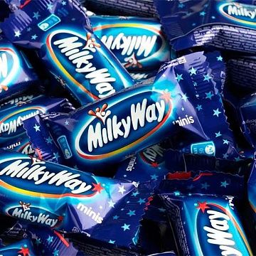 Батончик шоколадный Milky Way Minis, 2.5кг