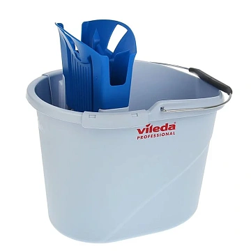 Ведро с отжимом Vileda Professional УльтраСпид Мини, 10л, 129686, синий
