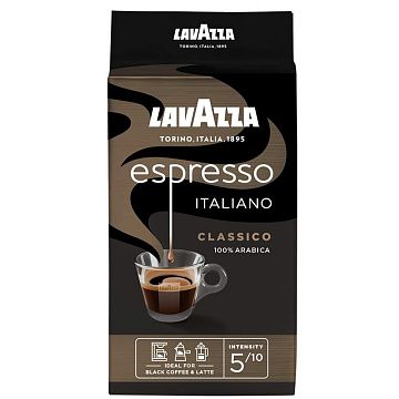 Кофе молотый Lavazza Espresso 250г, пачка