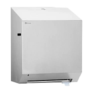 Диспенсер для полотенец в рулонах Merida Stella R CSM302.R, матовый, механический, металл, Макси