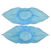 Бахилы одноразовые OfficeClean 'Стандарт' 26мкм, 3,5г, ПНД, 100% первичный, размер 40*14см, 50 пар