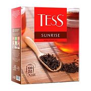Чай Tess Sunrise (Санрайз), черный, 100 пакетиков