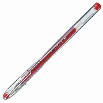 Ручка гелевая Pilot BL-G1-5T красная, 0.5мм