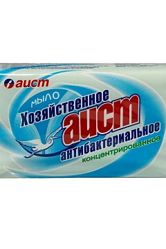 Мыло хозяйственное Аист антибактериальное, 200г