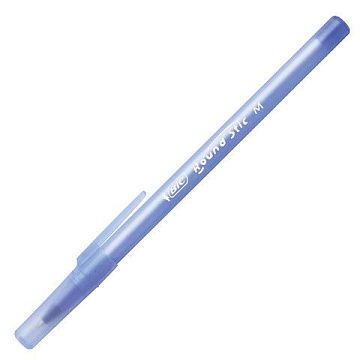 Ручка шариковая Bic Round Stic синяя, 0.4мм