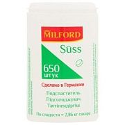 Заменитель сахара Milford Suss в таблетках, 650шт