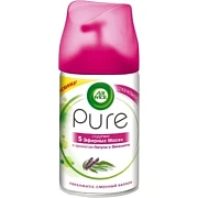 Сменный баллон для освежителя воздуха Air Wick Pure 5 эфирных масел с ароматом пачули и эвкалипта, 250мл
