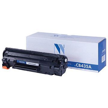 Картридж лазерный Nv Print CB435A, черный, совместимый