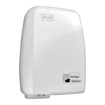Сушилка для рук Puff 120 1200 Вт, 16м/с, белая