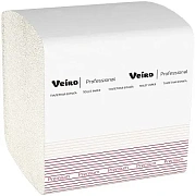 Туалетная бумага листовая Veiro Professional Premium TV302, 250 листов, 2 слоя, белая, V укладка