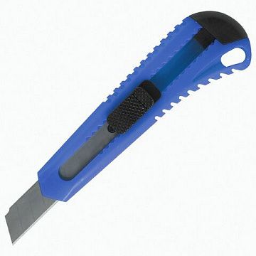 Канцелярский нож Brauberg 18мм, ассорти