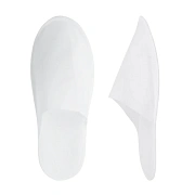 Тапочки одноразовые SMZ закрытые стандартные спанбонд оверлок, 40г