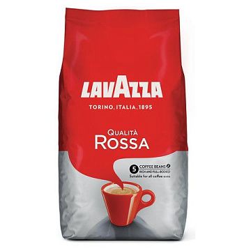 Кофе в зернах Lavazza Qualita Rossa 1кг, пачка