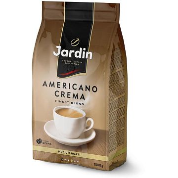 Кофе в зернах Jardin Americano Crema (Американо Крема) 1кг, пачка