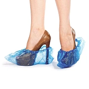 Бахилы Laima Эконом 10 мкм, голубые, 50 пар в упаковке