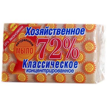 Мыло хозяйственное Аист 150г, 72%