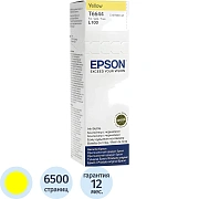 Картридж струйный Epson C13 T66444A, желтый