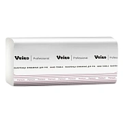 Бумажные полотенца Veiro Professional Premium H2, 2 слоя, Z-сложение, 200лист, белые, растворимые, KZ312