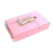 Салфетки маникюрные твердые розовые, безворсовые, 540шт/уп