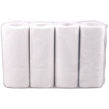 Бумажные полотенца Veiro Professional Comfort К207 в рулоне, белые, 12.5м, 2 слоя 4шт/уп
