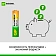 Аккумулятор Gp AAA/HR03, 650мАh, 2шт/уп