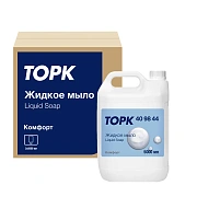 Жидкое мыло наливное Торк/tellus 5л, крем, 409844