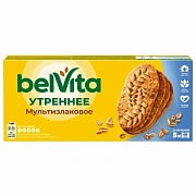 Печенье Belvita Утреннее мультизлаковое, 225г