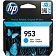 Картридж струйный Hp 953 F6U12AE, голубой