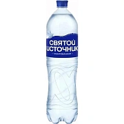 Вода питьевая Святой Источник газ, 1.5л, ПЭТ