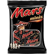 Батончик шоколадный Mars Minis, 180г
