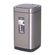 Мусорное ведро Eko 30л, металлик, сенсорное, перезаряжаемое, EK9252 RGMT-30L