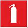 Знак Огнетушитель Гасзнак 200х200мм, фотолюминесцентный, самоклеящаяся пленка ПВХ, 10шт/уп, F04