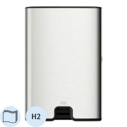 Диспенсер для полотенец листовых Tork Image Design H2, 460004, металлик
