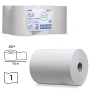 Бумажные полотенца Kimberly-Clark Scott Slimroll 1 слой, рулон 165м, белые, 6 рул. в упаковке 6657